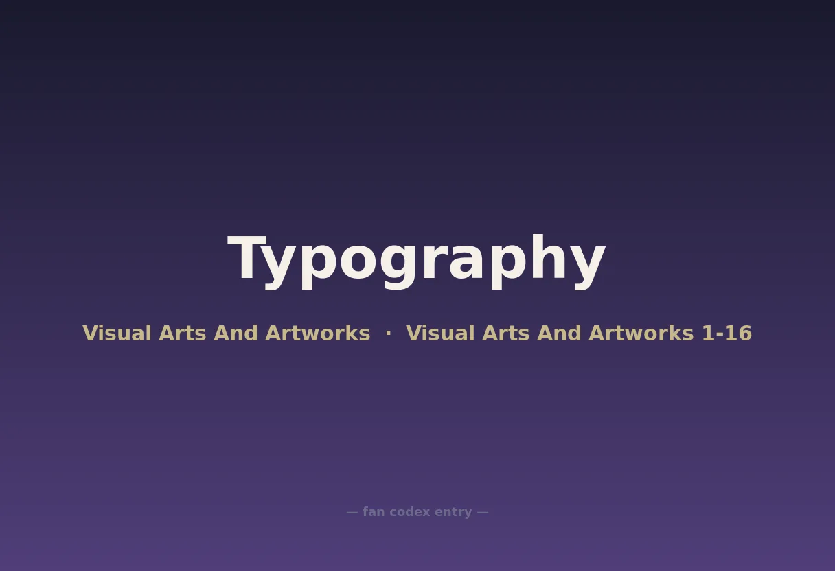Typography