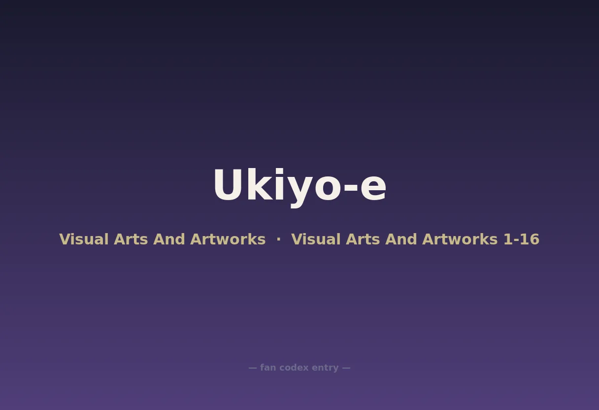 Ukiyo-e